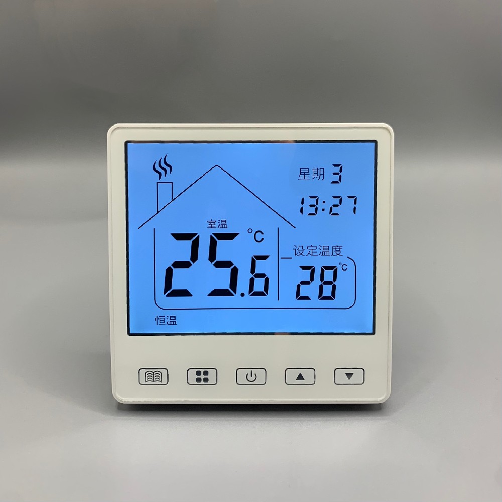 【电地暖】大屏触键编程款(暗装)